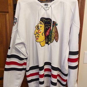 Chicago Blackhawks Hockey Jersey Number 81 Hossa
